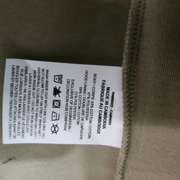 ❤️NWT❤️ Nike Kids Sweater Boys Zip-Up Jacket - Tan - Picture 11 of 11